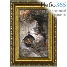  Картина (Фз) 36х28 (формат А3), репродукции картин Павла Рыженко, холст, багетная рама Молитва (327.3), фото 1 