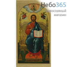  Икона на ткани  13х23, 13х21 с подвесом Господь Вседержитель, фото 1 