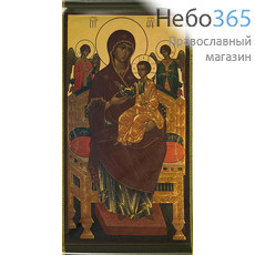  Икона на ткани (СтЛ)  13х23, 13х21 с подвесом икона Божией Матери Всецарица, фото 1 