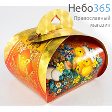  Коробка для яйца пасхальная, складная, 58.134-139 7х6х7, фото 1 