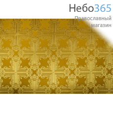  Шелк желтый "Покров", ширина 150 см, фото 1 