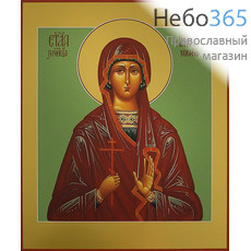  Икона на МДФ 13х16, ультрафиолетовая печать, без ковчега Ирина Коринфская, мученица, фото 1 