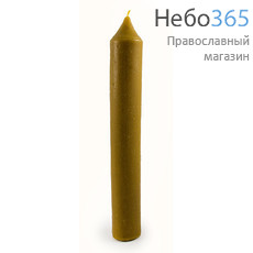  Свеча диаконская восковая гладкая, длиной 32 см, СВД 22, фото 1 
