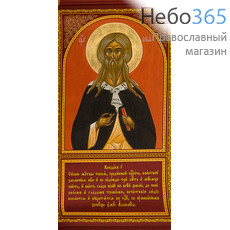  Икона на ткани 30х60 см, 35х45 см, с подвесом (СтЛ) Илья, пророк, фото 1 
