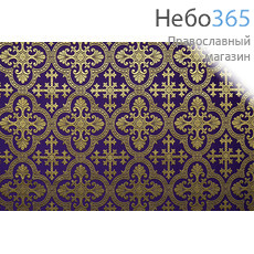  Шелк фиолетовый с золотом "Екатерина" ширина 150 см, фото 1 