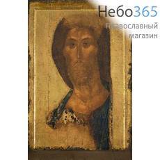  Икона на дереве 36х24, Господь Вседержитель, печать на левкасе, золочение, фото 1 
