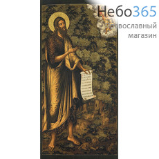  Иоанн Креститель, пророк. Икона на дереве 24х12 см, печать на левкасе, золочение (ПР-03) (Тих), фото 1 