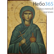  Икона на дереве B 3, 13х19, ручное золочение, без ковчега Саломия мироносица, мать апостолов Иакова и Иоанна (2553), фото 1 