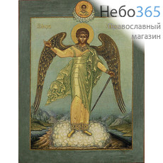  Ангел Хранитель. Икона на дереве 24х19 см, печать на левкасе, золочение (АХ-04) (Тих), фото 1 