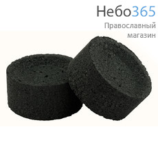  Уголь древесный, диаметр 55 мм "Русский уголек", в термоупаковке (цена за пачку из 5 колб.х 5 табл.), фото 1 