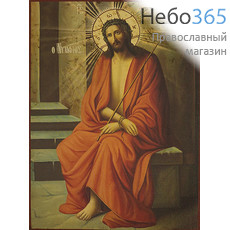  Икона на дереве B 5, 19х26,  ручное золочение Иисус Христос - Жених Церковный, фото 1 