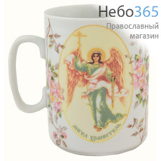  Чашка фарфоровая с деколью "Ангел", фото 1 