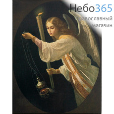 Ангел Молитвы. Икона на дереве 18х14 см, печать на левкасе (АМ-57) (Тих), фото 1 