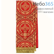  Закладка красная для Евангелия парча в ассортименте (В28/37), фото 1 
