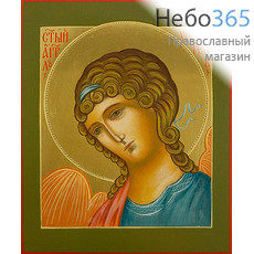 Ангел Хранитель. Икона писаная (Лг) 13х16х2, золотой фон, без ковчега, фото 1 