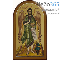  Иоанн Предтеча, пророк. Икона писаная 13х22, золотой фон, арочная, без ковчега, фото 1 