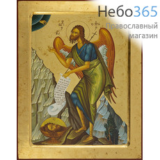  Иоанн, Пророк, Предтеча и Креститель Господень. Икона на дереве (МДФ) 24х30х1,9 см, золотой фон, с ковчегом (Нпл) (B6NB) (Х3029), фото 1 