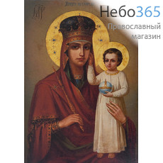  Призри на смирение икона Божией Матери. Икона на дереве 30х44х2,8 см, печать на холсте (Су), фото 1 