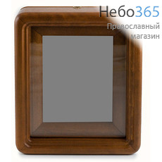  Киот деревянный для иконы 27х31х3,7 см, ольха (Прс), фото 1 