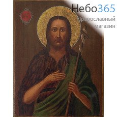  Иоанн Креститель, пророк. Икона на дереве 18х14 см, печать на левкасе, золочение (ПР-591) (Тих), фото 1 