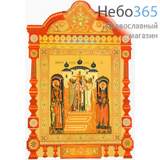  Подарочный набор "Двунадесятые праздники", 12 икон на бумаге 28х40 см (58.108Ш) (Ге), фото 3 
