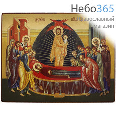  Икона на дереве 16х20 см, покрытая лаком (КиД 4) Воскресение Христово (сошествие во ад), фото 3 