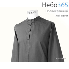  Подрясник женский, размер 48/158 черный, ткань сорочечная, фото 2 