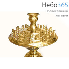  Подсвечник храмовый латунный на 36 свечей, фото 2 