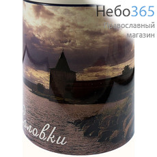  Чашка керамическая бокал, 330 мл, с цветной сублимацией, с видами монастырей и храмов, в ассортименте,, фото 7 