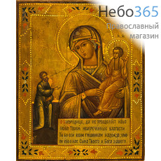  Икона писаная 18х22, Божией Матери Нечаянная Радость, 19 век, фото 1 