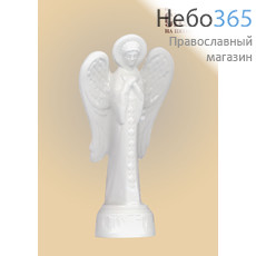  Ангел, фигура керамическая на подставке, средний, высотой 15 см, фото 1 