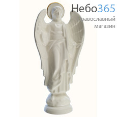 Ангел, фигура керамическая Хранитель, с крестом и мечом в руках, большой, высотой 23 см, фото 1 