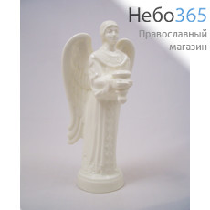  Ангел, фигура керамическая с подсвечником, высотой 18,5 см, фото 1 