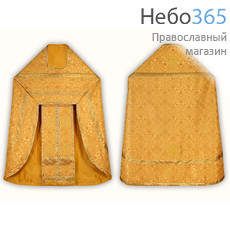  Облачение иерейское, желтое, 90/145 шелк в ассортимент, фото 1 