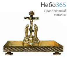  Крышка панихидного стола песковая латунная, литье, 46,5 х 46,5 см, фото 1 