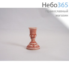  Подсвечник керамический "Малый" с цветной глазурью (в уп.- 5 шт.), фото 1 