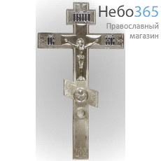  Крест напрестольный №2- 5 никель с мощевиком, фото 1 