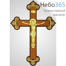  Крест фигурный с распятием большой, фото 1 
