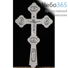  Крест напрестольный №6-3 сложный малый никель, фото 1 