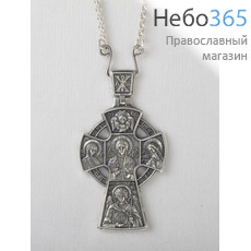  Крест наперсный № 186 серебрo, фото 1 