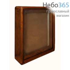  Киот деревянный (Прс) для иконы 21х26х3,5, ольха, фото 1 
