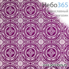  Парча фиолетовая с серебром "Коринф" ширина 150 см, фото 1 