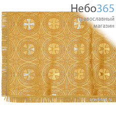  Пелена желтая на престол, парча в ассортименте 145 х 145 см, фото 1 