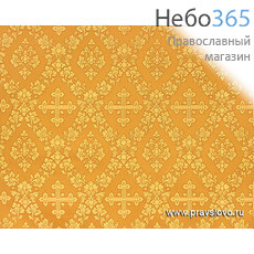  Шелк желтый Почаевский ширина 150 см, фото 1 