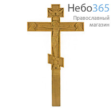 Крест деревянный на подставке, резной, из липы, 46 см, фото 1 