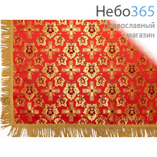  Пелена красная на престол, шелк в ассортименте 140 х 140 см, фото 1 