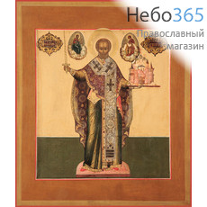 Фото: Николай чудотворец, архиепископ Мир Ликийских, святитель, икона  (код. 0053)