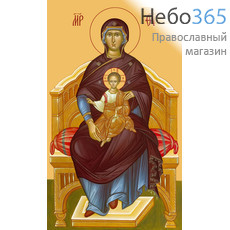 Фото: Божия Матерь на престоле, икона (арт.207)
