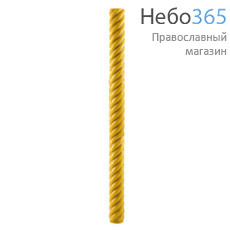 Свеча диаконская восковая витая, длина 63 см, СВ147., фото 1 