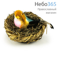  Сувенир пасхальный Птичка в гнезде, 11075, фото 1 